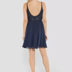 SWING Shine Bright Dress -Jurken Verkoopwinkel Shinebrightdress Navy 3