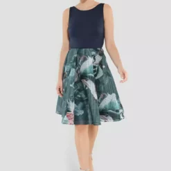 SWING Strena Dress 5AE15400 -Jurken Verkoopwinkel Strenadress5AE15400 Fadedblue 4