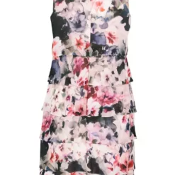 Vera Mont Tanya Dress 0217-4816 -Jurken Verkoopwinkel Tanyadress0217 4816 Rose DarkBlue 4