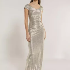 SWING Torino Dress -Jurken Verkoopwinkel Torinodress Gold 3