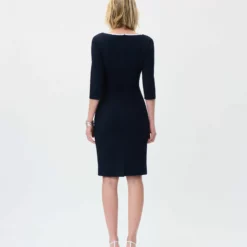 Joseph Ribkoff Trisha Dress -Jurken Verkoopwinkel Trishadress Midnightblue 3 scaled