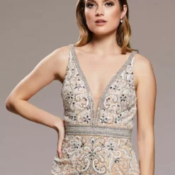 Christian Koehlert Twenties Dress -Jurken Verkoopwinkel Twentiesdress Champagne 5