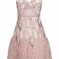 Vera Mont Verina Dress -Jurken Verkoopwinkel Verinadress Nude 4