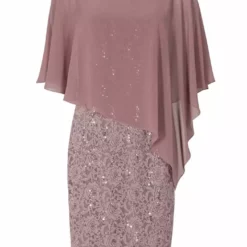 SWING Vespri Dress 5AE07700 -Jurken Verkoopwinkel Vespridress5AE07700 Mauve 2