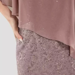 SWING Vespri Dress 5AE07700 -Jurken Verkoopwinkel Vespridress5AE07700 Mauve 6