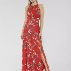 SWING Vittoria Dress -Jurken Verkoopwinkel Vittoriadress Tomatored 4