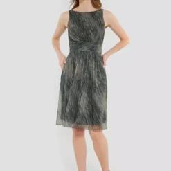 SWING Wista Dress 5AE01900 -Jurken Verkoopwinkel Wistadress5AE01900 Mossgreen 4