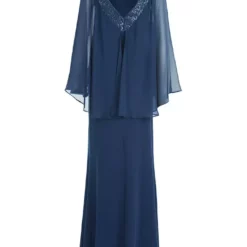 Vera Mont Yane Dress -Jurken Verkoopwinkel Yanedress FestivalBlue 4
