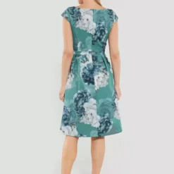 SWING Yvonne Dress -Jurken Verkoopwinkel Yvonnedress Turqouiseblue 3