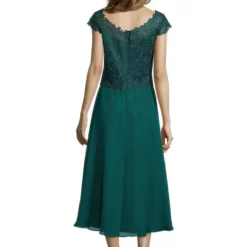 Vera Mont Zaza Dress -Jurken Verkoopwinkel Zazadress Greenjungle 3