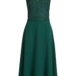 Vera Mont Zaza Dress -Jurken Verkoopwinkel Zazadress Greenjungle 4